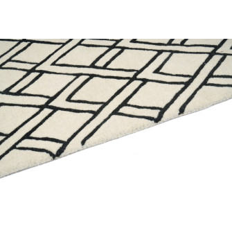 Kilimas BROOKLYN BLACK (Rankų darbo kolekcija) Kilimas BROOKLYN BLACK (Rankų darbo kolekcija)